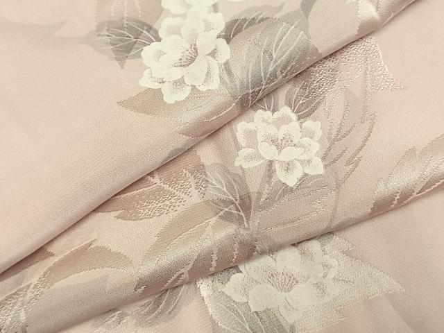 平和屋着物●長襦袢　無双仕立て　草花文　暈し染め　やまと誂製　正絹　逸品　AABK7675fy