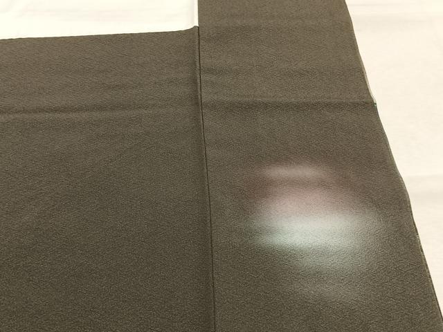平和屋着物●訪問着　作家物　手描き　絞り　風景文　暈し染め　正絹　逸品　未使用　AABK7678fy