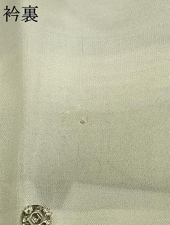 平和屋着物●上質な小紋　松葉文　金彩　正絹　逸品　AABK7683fy
