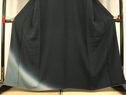 平和屋着物●訪問着　杢目絞り　抽象文様　暈し染め　さが美扱い　正絹　逸品　AABK7692fy