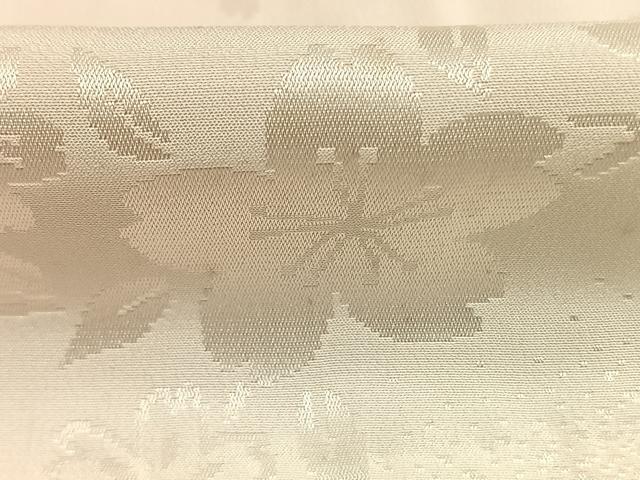 平和屋着物●振袖用長襦袢　無双仕立て　舞桜地紋　暈し染め　鈴乃屋扱い　半衿刺繍　正絹　逸品　AABK7693fy