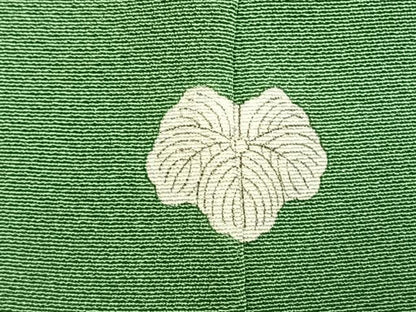 平和屋着物●上質な色無地　柳染色　正絹　逸品　未使用　AABK7709fy