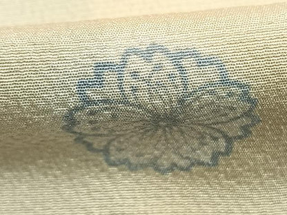 平和屋着物●上質な小紋　舞桜文　蛍暈し　正絹　逸品　AABK7711fy