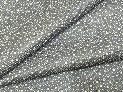 平和屋着物●上質な小紋　大小あられ　正絹　逸品　AABK7741fy
