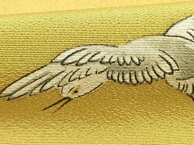 平和屋着物●訪問着　飛鳥文　正絹　逸品　AABK7751fy