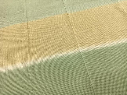 平和屋着物●訪問着　お召地　霞文　暈し染め　正絹　逸品　AABK7769fy