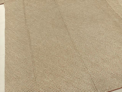 平和屋着物●大変加工の良い総絞り小紋　正絹　逸品　AABK7790fy