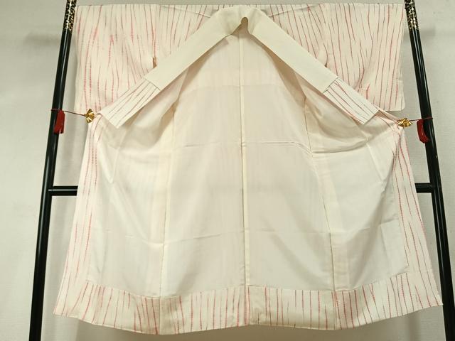 平和屋着物●長襦袢　袷　絞り　抽象文様　正絹　逸品　AABK7791fy