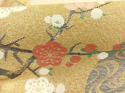 平和屋着物●豪華色留袖　作家物　寿光織　飛翔華琳派　暈し染め　金銀糸　正絹　逸品　AABK7802fy