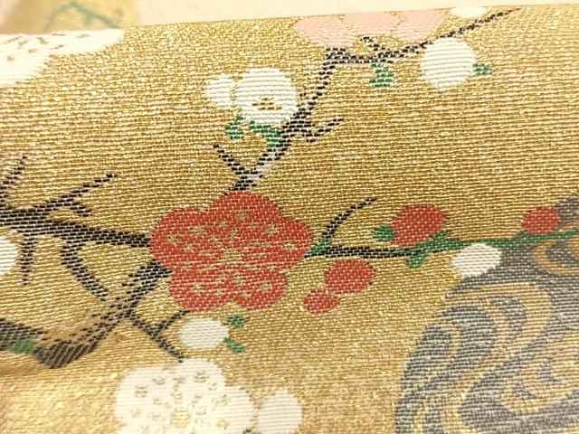 平和屋着物●豪華色留袖　作家物　寿光織　飛翔華琳派　暈し染め　金銀糸　正絹　逸品　AABK7802fy