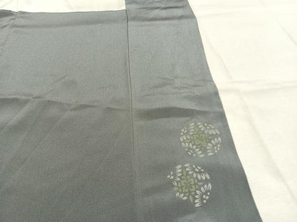 平和屋着物●訪問着　熨斗花文　暈し染め　正絹　逸品　AABK7826fy