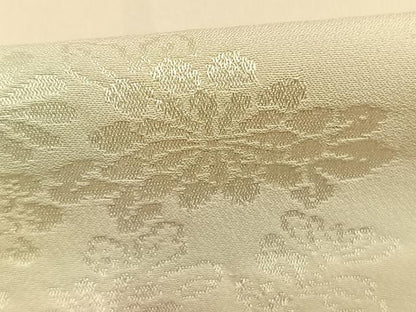 平和屋着物●長襦袢　無双仕立て　草花地紋　暈し染め　正絹　逸品　未使用　AABK7845fy