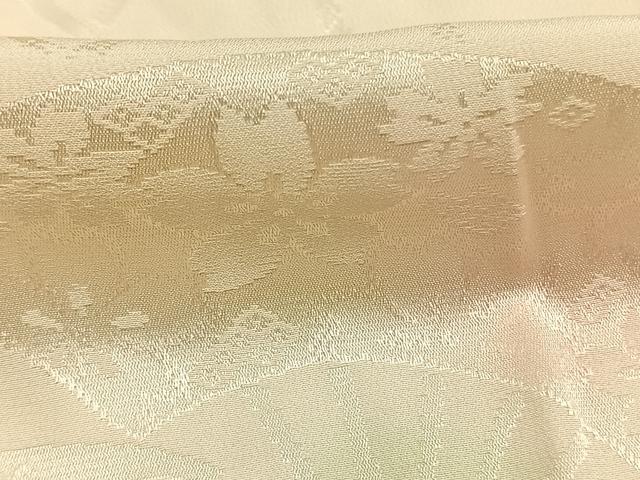 平和屋着物●振袖用長襦袢　無双仕立て　扇面花地紋　暈し染め　やまと誂製　正絹　逸品　AABK7851fy