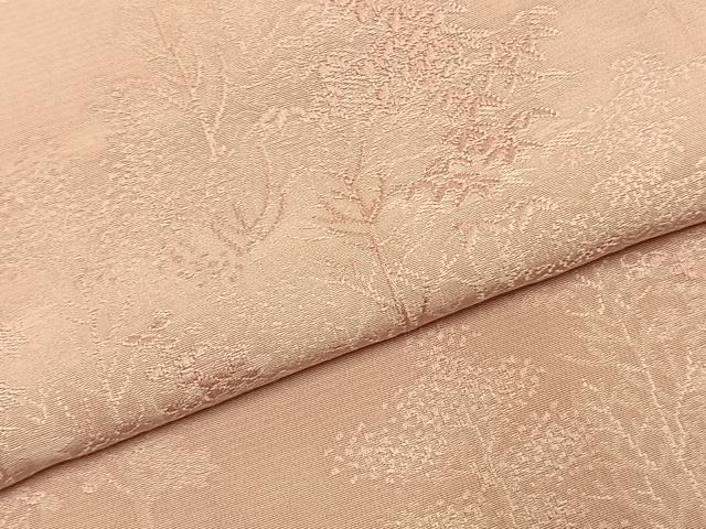 平和屋着物●上質な色無地　樹林地紋　虹色　正絹　逸品　未使用　AABK7865fy