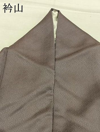 平和屋着物●染色作家　斉藤三才　訪問着　花鳥文　暈し染め　金彩　正絹　逸品　AABK7895fy