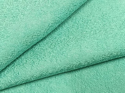 平和屋着物●上質な色無地　霞地紋　青磁色　正絹　逸品　AABK7905fy
