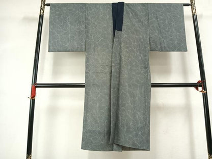 平和屋着物●男性　長襦袢　無双仕立て　手描き　虎　金彩　AABK7907fy