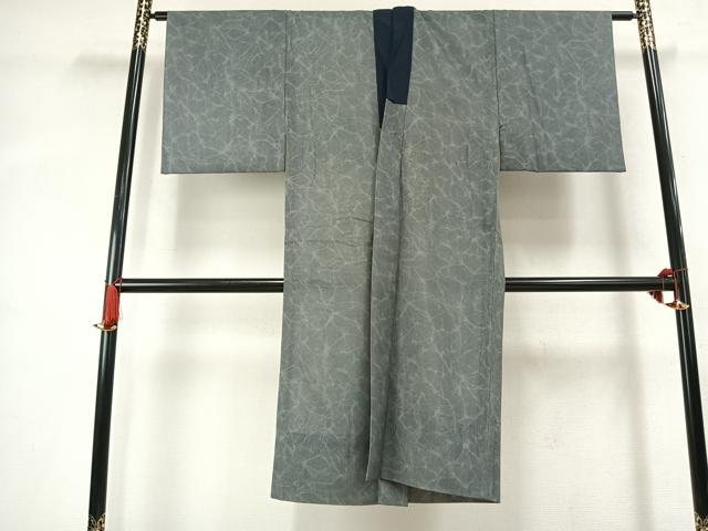 平和屋着物●男性　長襦袢　無双仕立て　手描き　虎　金彩　AABK7907fy