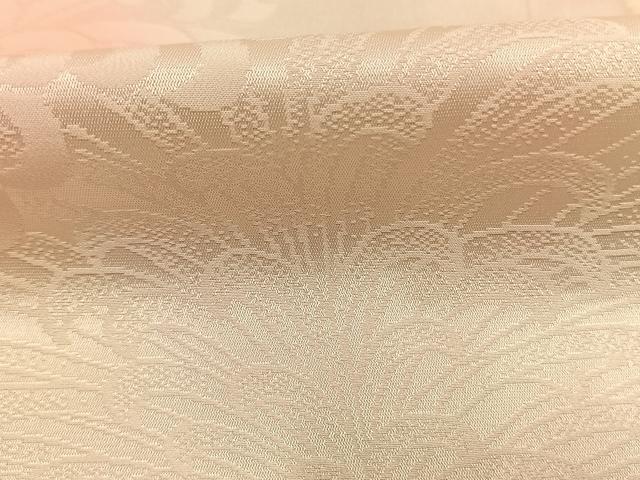 平和屋着物●振袖用長襦袢　無双仕立て　乱菊地紋　暈し染め　正絹　逸品　AABK7917fy