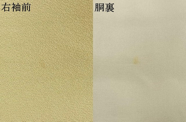 平和屋着物●訪問着　友禅　草花文　暈し染め　正絹　逸品　AABK7923fy