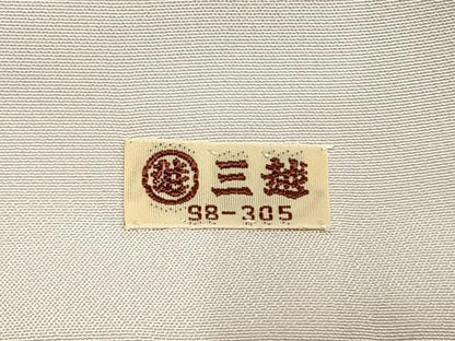平和屋着物●上質な小紋　作家物　散らし地紋　暈し染め　三越扱い　正絹　逸品　AABK7977fy