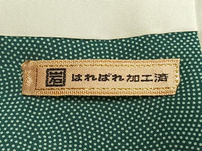 平和屋着物●寺山存男　江戸小紋　鮫小紋柄　ますいわ屋扱い　ロング丈　正絹　逸品　AABK7979fy