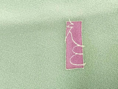 平和屋着物●本加賀友禅作家　三浦江子　色留袖　草花文　正絹　逸品　AABK7989fy
