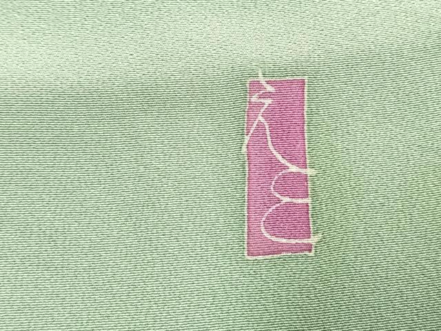 平和屋着物●本加賀友禅作家　三浦江子　色留袖　草花文　正絹　逸品　AABK7989fy