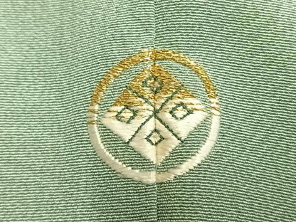 平和屋着物●本加賀友禅作家　三浦江子　色留袖　草花文　正絹　逸品　AABK7989fy