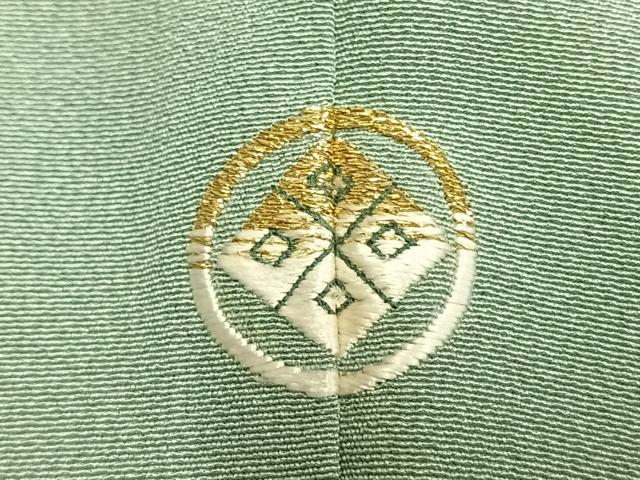 平和屋着物●本加賀友禅作家　三浦江子　色留袖　草花文　正絹　逸品　AABK7989fy