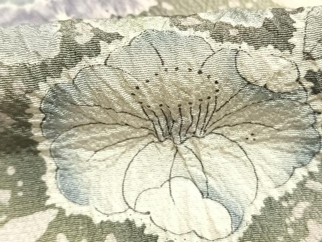 平和屋着物●訪問着　作家物　絞り　辻が花　暈し染め　正絹　逸品　AABK7990fy