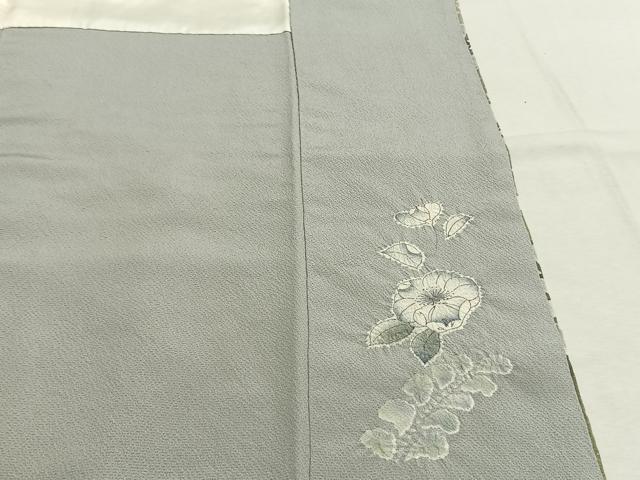 平和屋着物●訪問着　作家物　絞り　辻が花　暈し染め　正絹　逸品　AABK7990fy