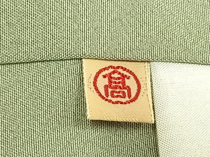 平和屋着物●染刺工芸　大羊居　東京友禅　訪問着　刺繍　枝花文　金糸　金彩　高島屋扱い　正絹　逸品　AABK7995fy