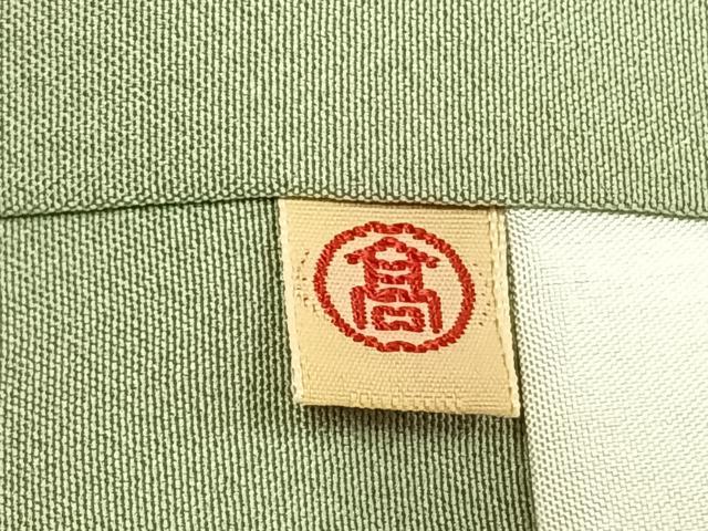 平和屋着物●染刺工芸　大羊居　東京友禅　訪問着　刺繍　枝花文　金糸　金彩　高島屋扱い　正絹　逸品　AABK7995fy