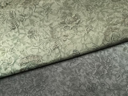 平和屋着物●訪問着　更紗花鳥文　暈し染め　正絹　逸品　AABK8000fy