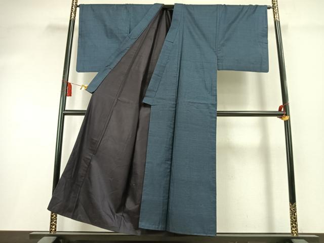 平和屋着物●男性　本場大島紬　アンサンブル　100亀甲　総詰め　正絹　逸品　AABK8002fy