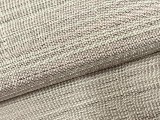 平和屋着物●紅花紬　米沢　霞文　反端付き　正絹　逸品　AABK8003fy