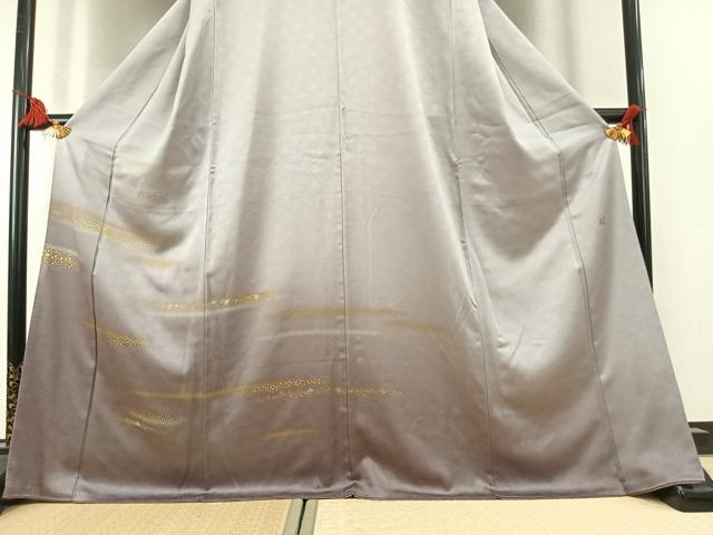 平和屋着物●人間国宝　福田喜三郎　訪問着　霞文　暈し染め　正絹　逸品　AABK8007fy