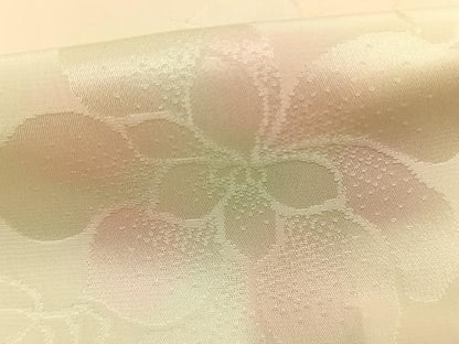 平和屋着物●振袖用長襦袢　袷　草花地紋　暈し染め　正絹　逸品　AABK8015fy