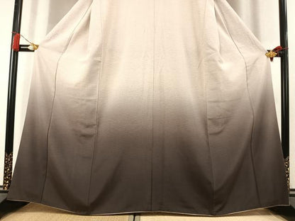 平和屋着物●訪問着　幾何学文様　暈し染め　正絹　逸品　AABK8031fy
