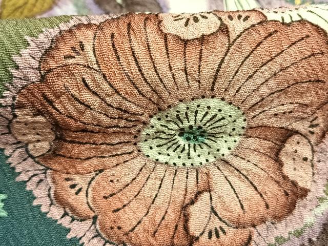 平和屋着物●豪華振袖　絞り　辻が花　暈し染め　金彩　正絹　逸品　AABK8045fy