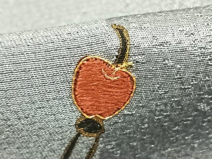 平和屋着物●美空ひばり　訪問着　駒刺繍　舞蝶間道　暈し染め　正絹　逸品　AABK8077fy