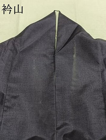 平和屋着物●本場染大島紬　訪問着　総刺繍　舞桜文　正絹　逸品　AABK8094fy