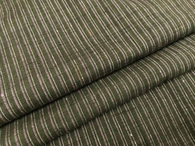 平和屋着物●上質な紬　間道　正絹　逸品　AABK8124ph