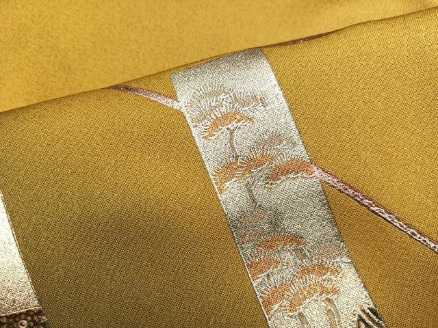 平和屋着物●TOKI志すい キモノモードオリジナルブランド　訪問着　草花文　暈し染め　金銀彩　正絹　逸品　未使用　AABK8131ph