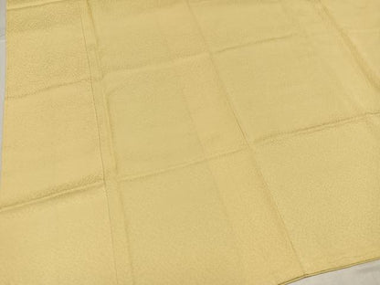 平和屋着物●上質な色無地　紋意匠　砥粉色　やまと誂製　正絹　逸品　AABK8135ph