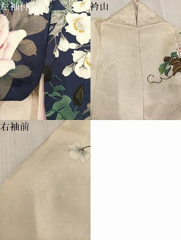 平和屋着物●世界的ファッションデザイナー　山本寛斎　kansaiブランド　振袖　華徒然　暈し染め　正絹　逸品　AABK8149ph