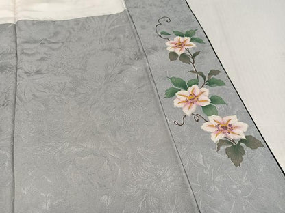 平和屋着物●世界的ファッションデザイナー　山本寛斎　kansaiブランド　振袖　華徒然　暈し染め　正絹　逸品　AABK8149ph