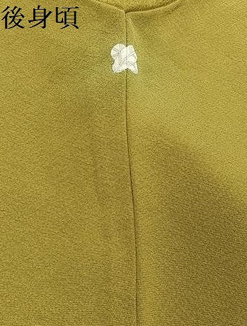 平和屋着物●上質な色無地　梅幸茶色　正絹　逸品　AABK8154ph
