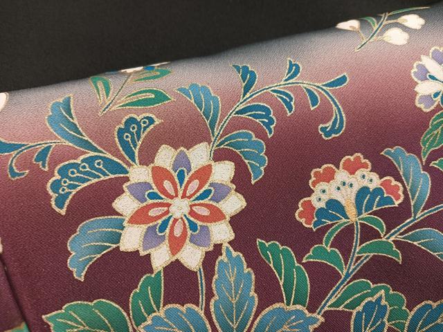 平和屋着物●豪華黒留袖　作家物　鳳凰草花文　暈し染め　金彩　正絹　逸品　AABK8160ph